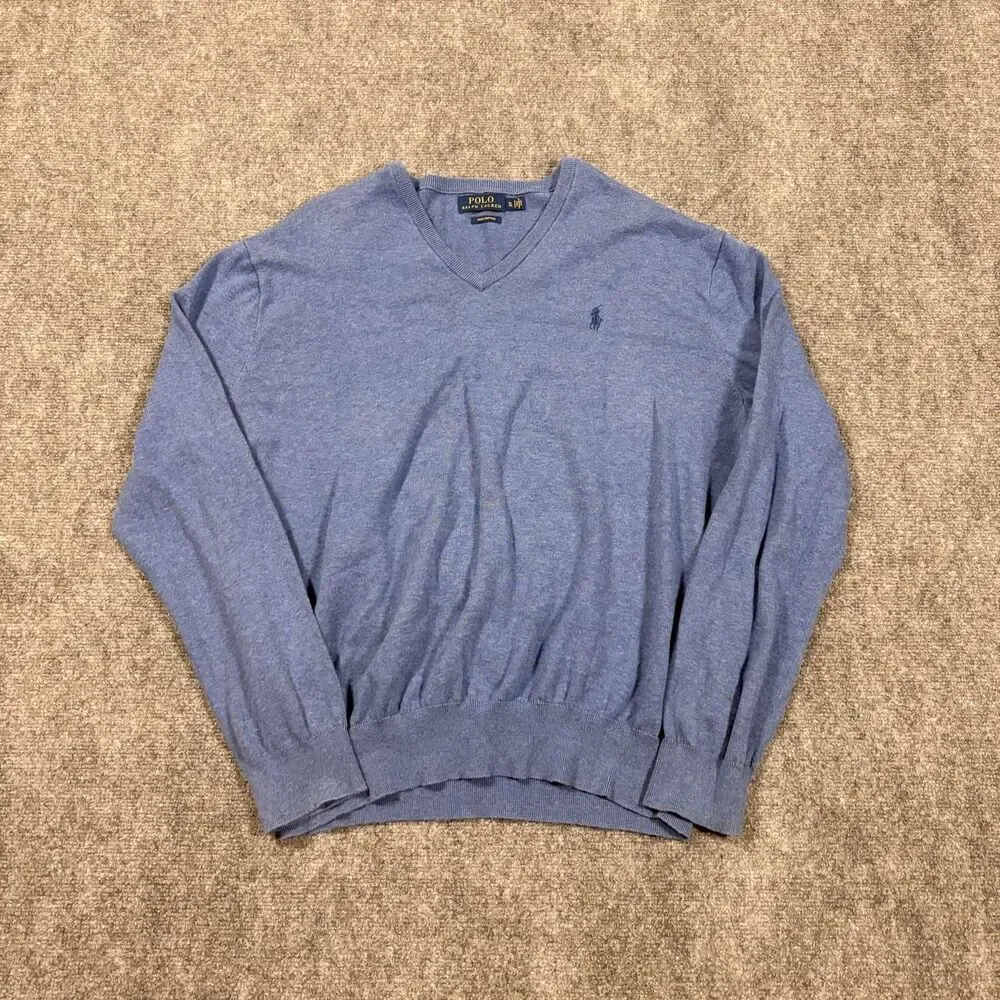 polo ralph lauren prima cotton v neck sweater